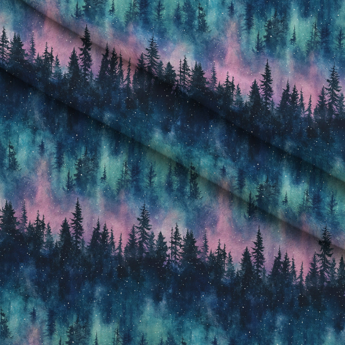 Aurora Pines Pattern 19 Minky Fabric