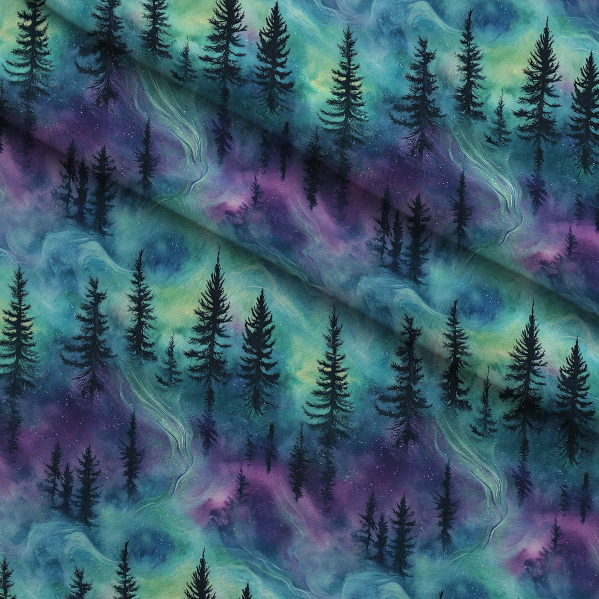 Aurora Pines Pattern 21 Minky Fabric
