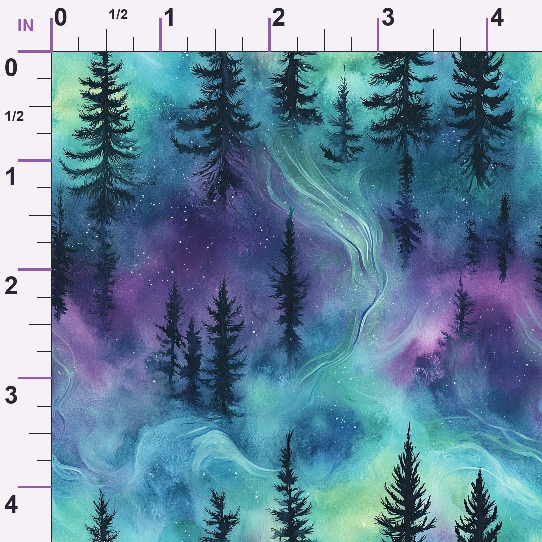 Aurora Pines Pattern 21 Minky Fabric