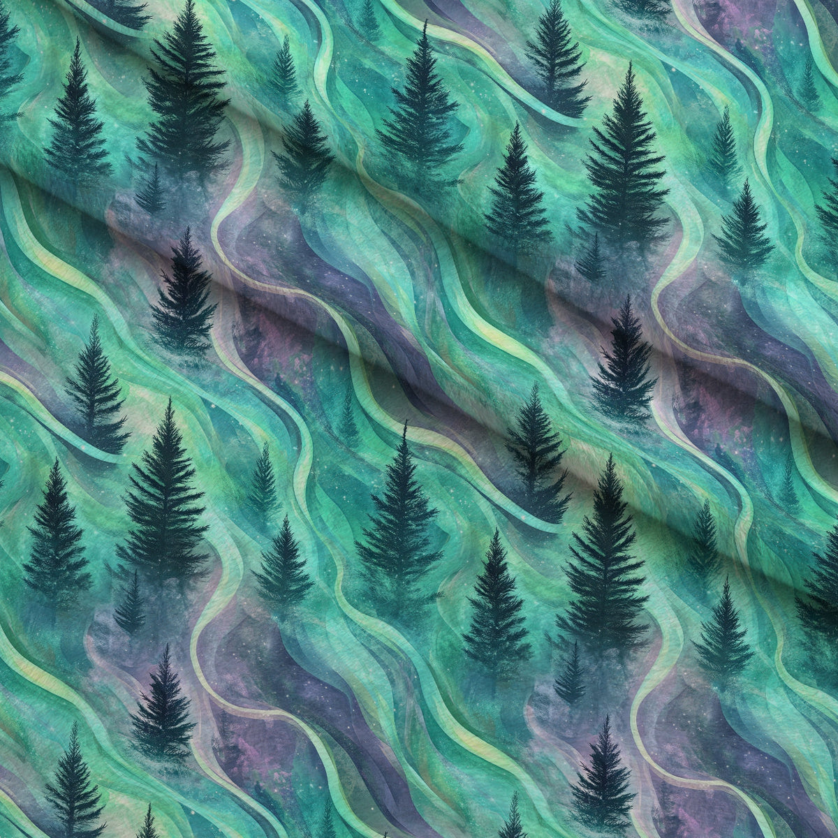 Aurora Pines Pattern 22 Minky Fabric
