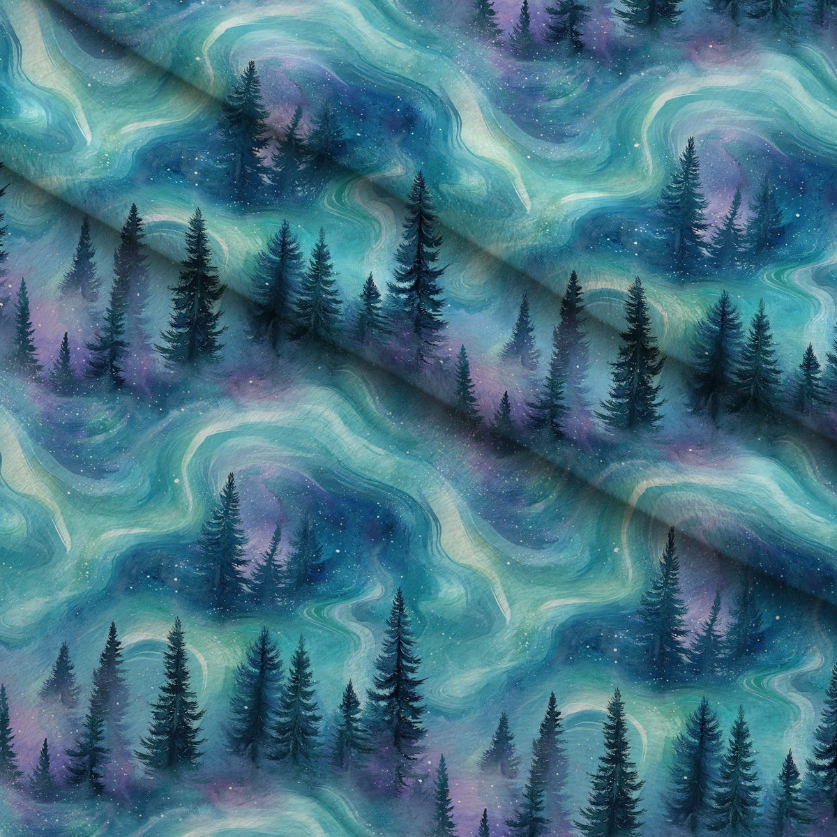 Aurora Pines Pattern 23 Minky Fabric