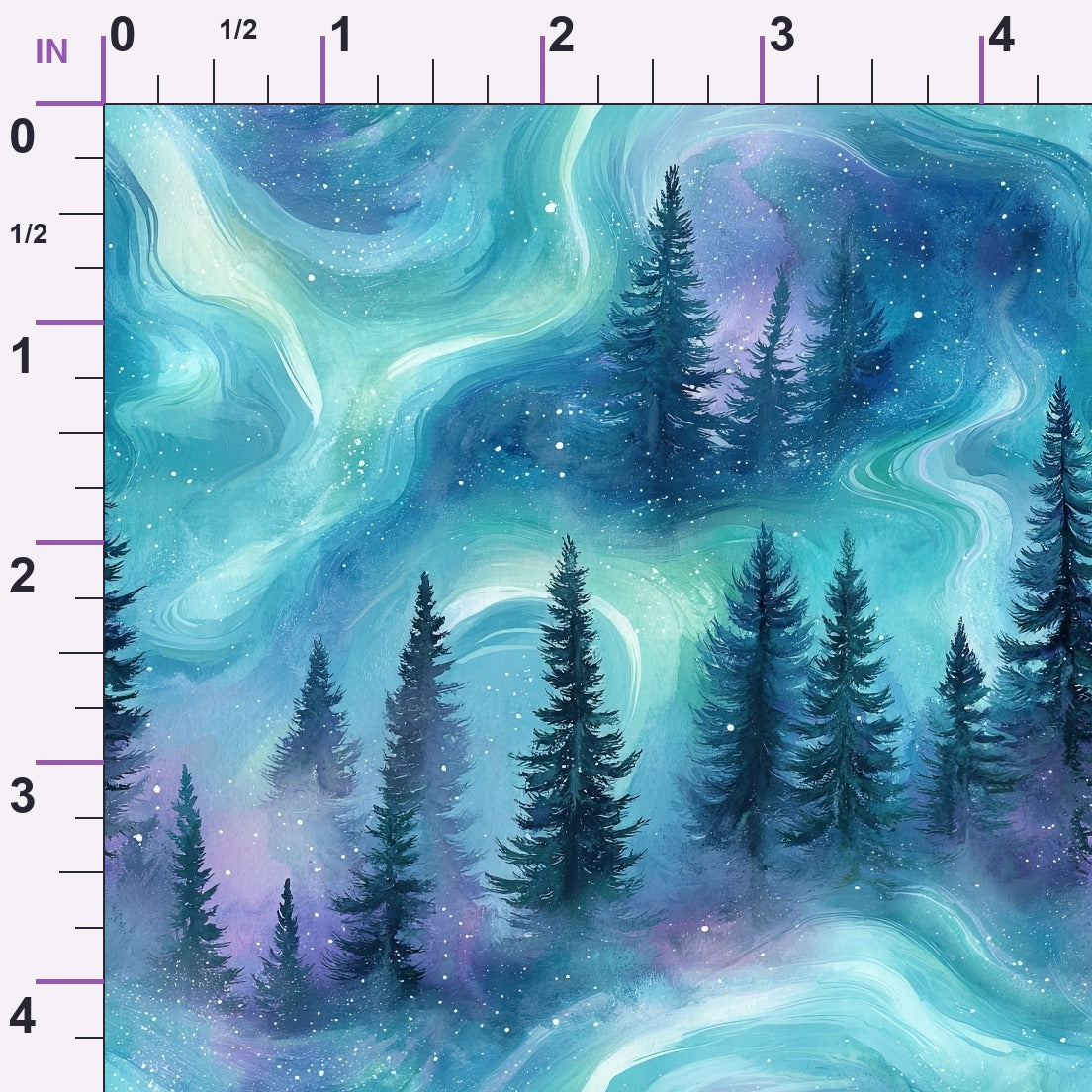 Aurora Pines Pattern 23 Minky Fabric