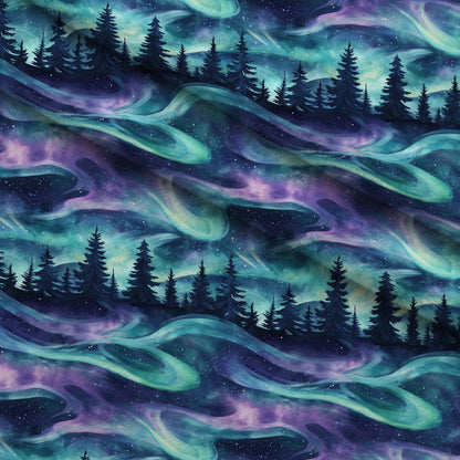 Aurora Pines Pattern 24 Minky Fabric