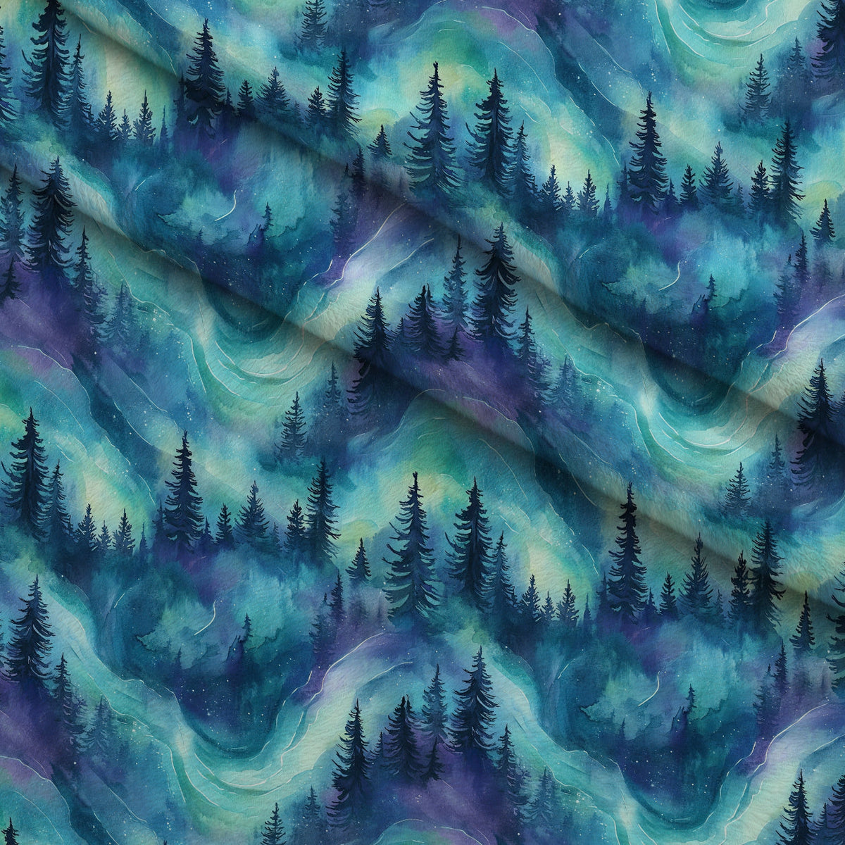 Aurora Pines Pattern 26 Minky Fabric