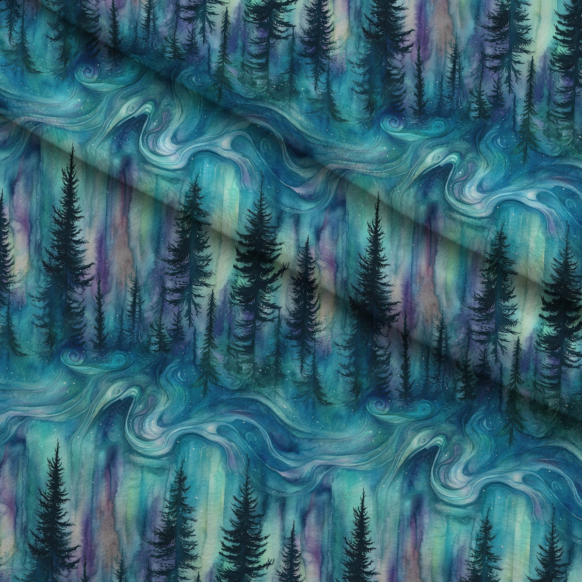 Aurora Pines Pattern 27 Minky Fabric
