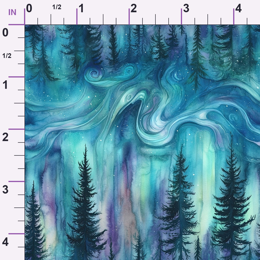 Aurora Pines Pattern 27 Minky Fabric