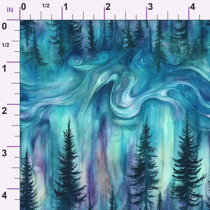 Aurora Pines Pattern 27 Minky Fabric