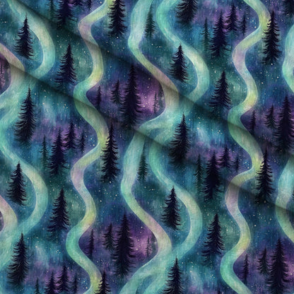 Aurora Pines Pattern 28 Minky Fabric