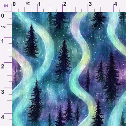 Aurora Pines Pattern 28 Minky Fabric