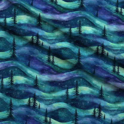 Aurora Pines Pattern 29 Minky Fabric