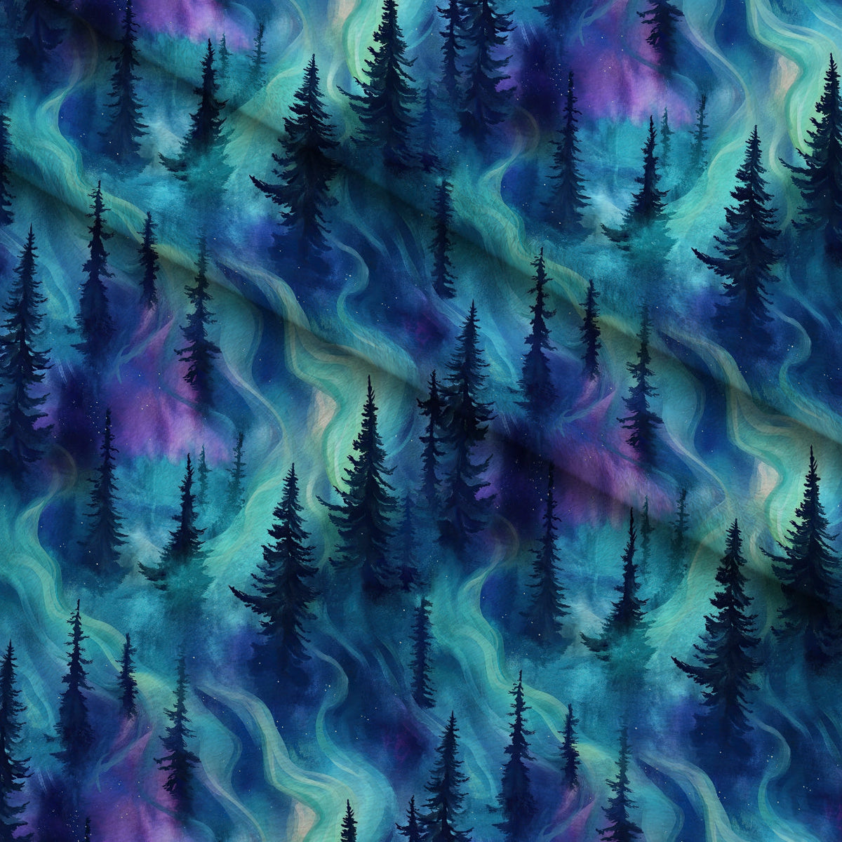 Aurora Pines Pattern 30 Minky Fabric