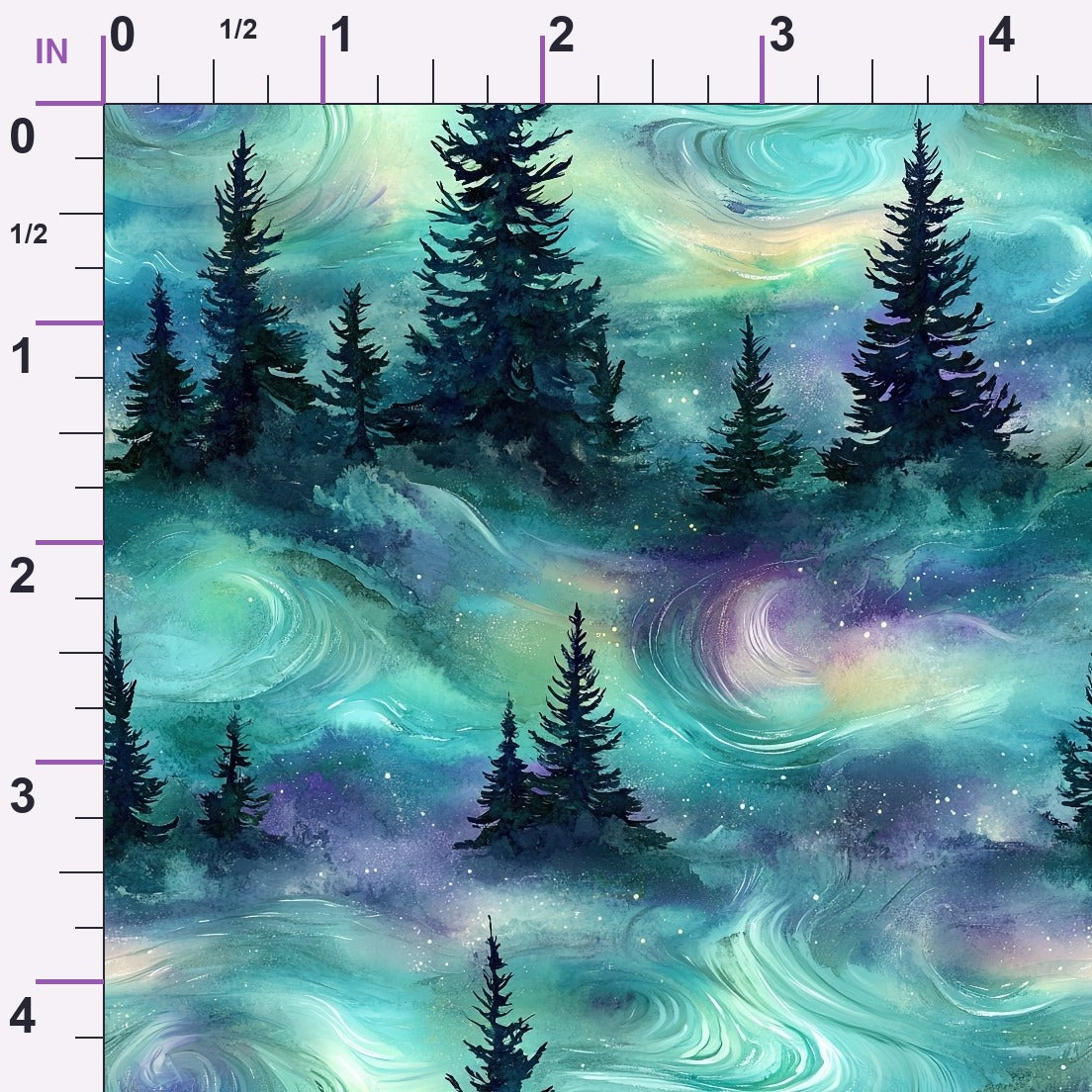 Aurora Pines Pattern 31 Minky Fabric