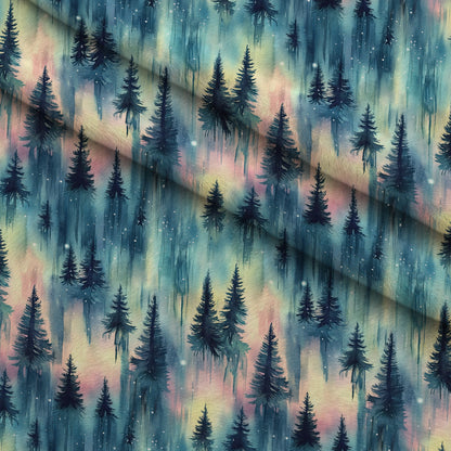 Aurora Pines Pattern 33 Minky Fabric