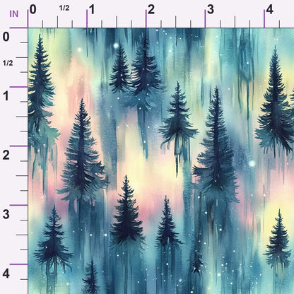 Aurora Pines Pattern 33 Minky Fabric