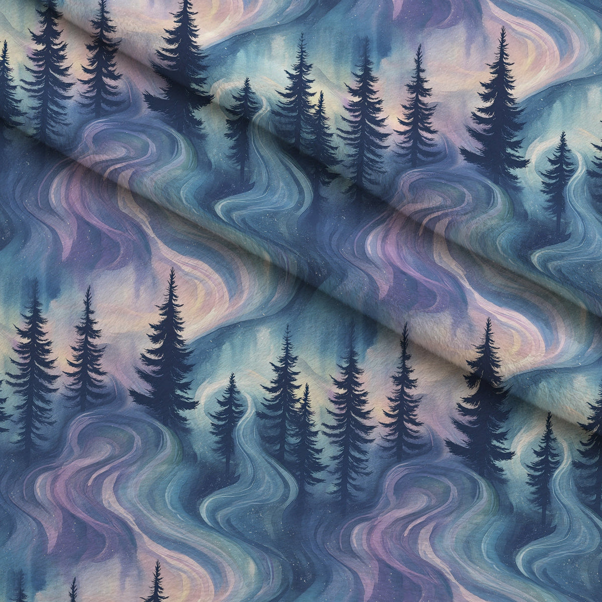 Aurora Pines Pattern 5 Minky Fabric