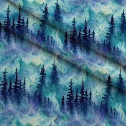 Aurora Pines Pattern 7 Minky Fabric