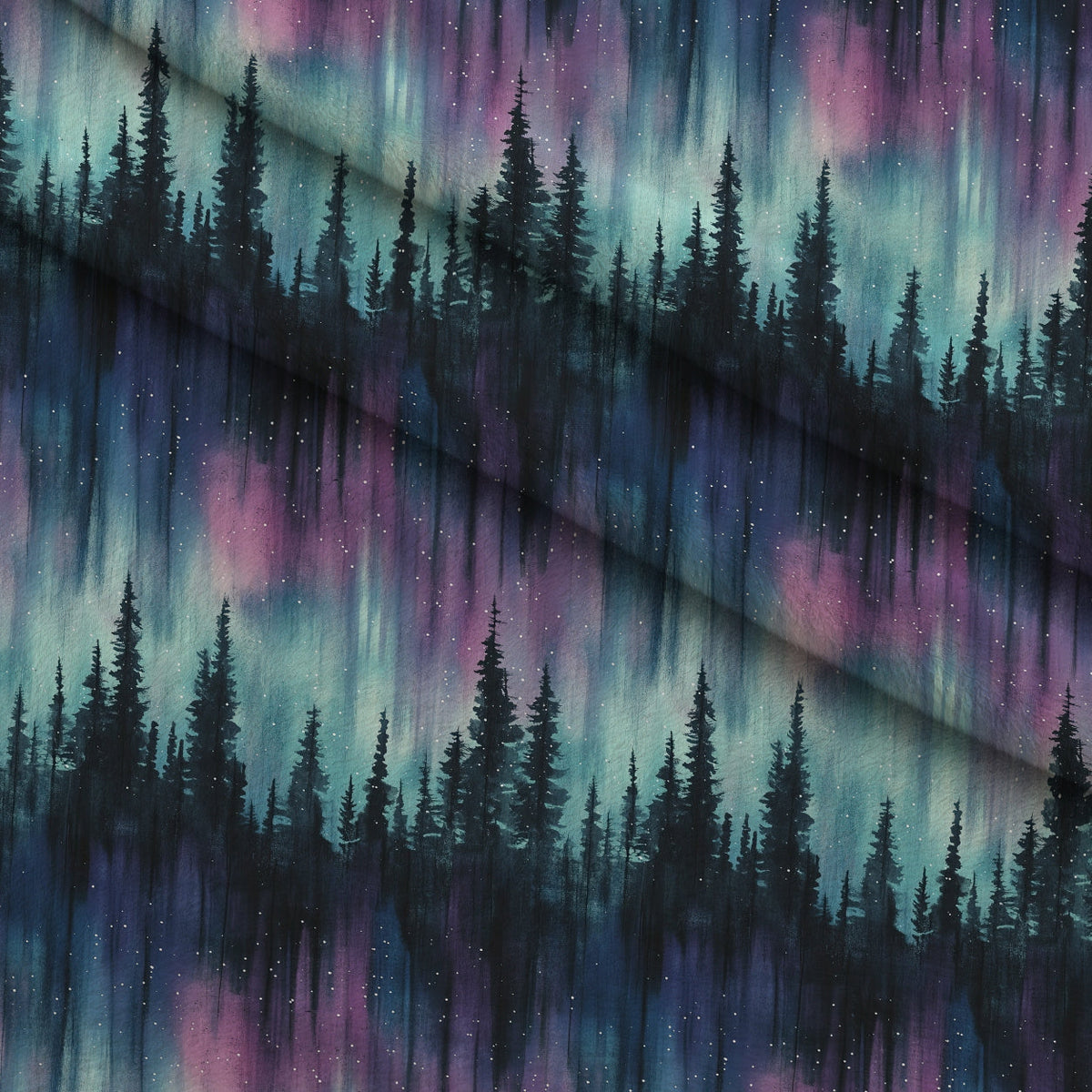 Aurora Pines Pattern 8 Minky Fabric