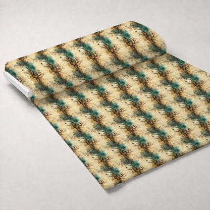 Autumn Birdsong Pattern 11 Minky Fabric