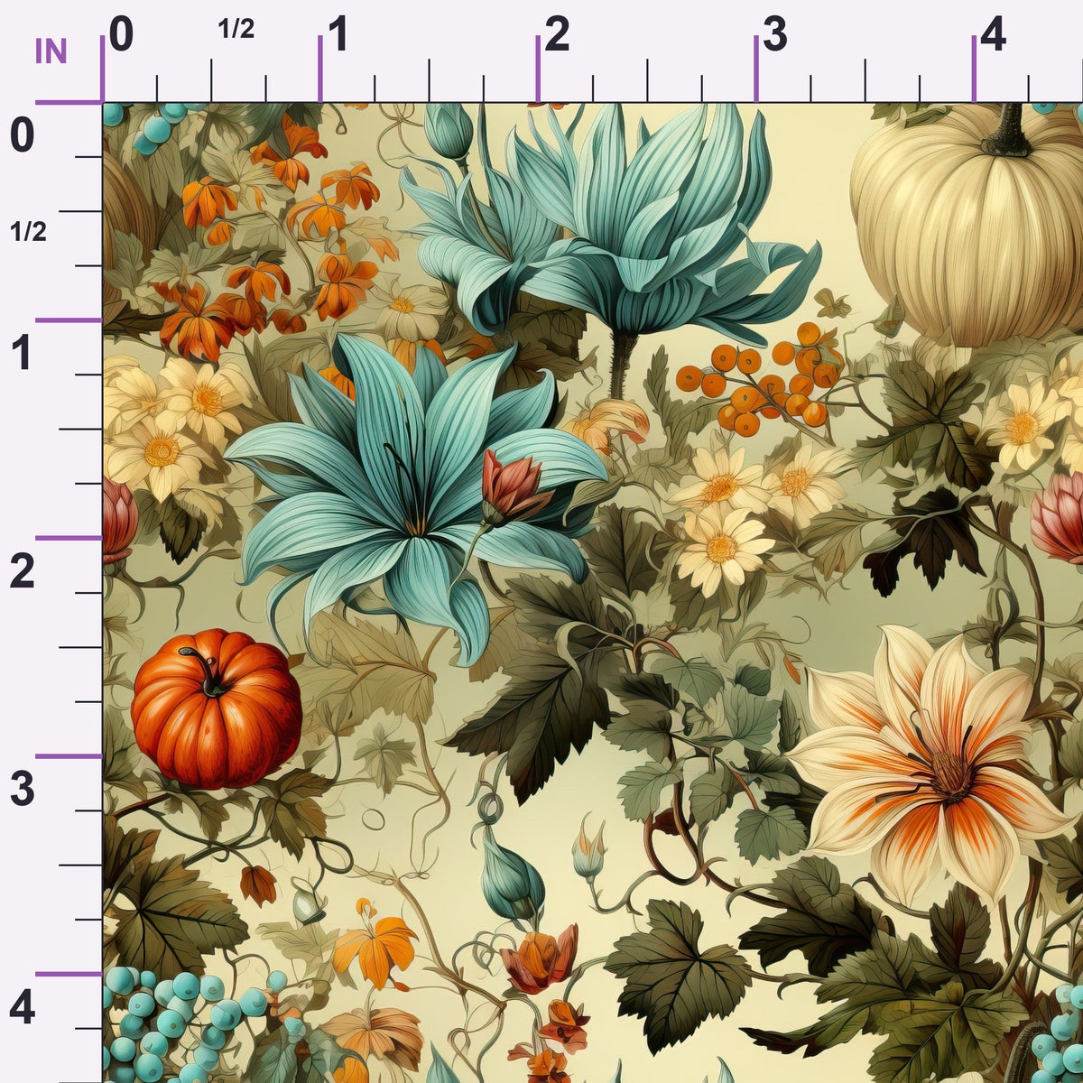 Autumn Reverie Pattern 10 Minky Fabric