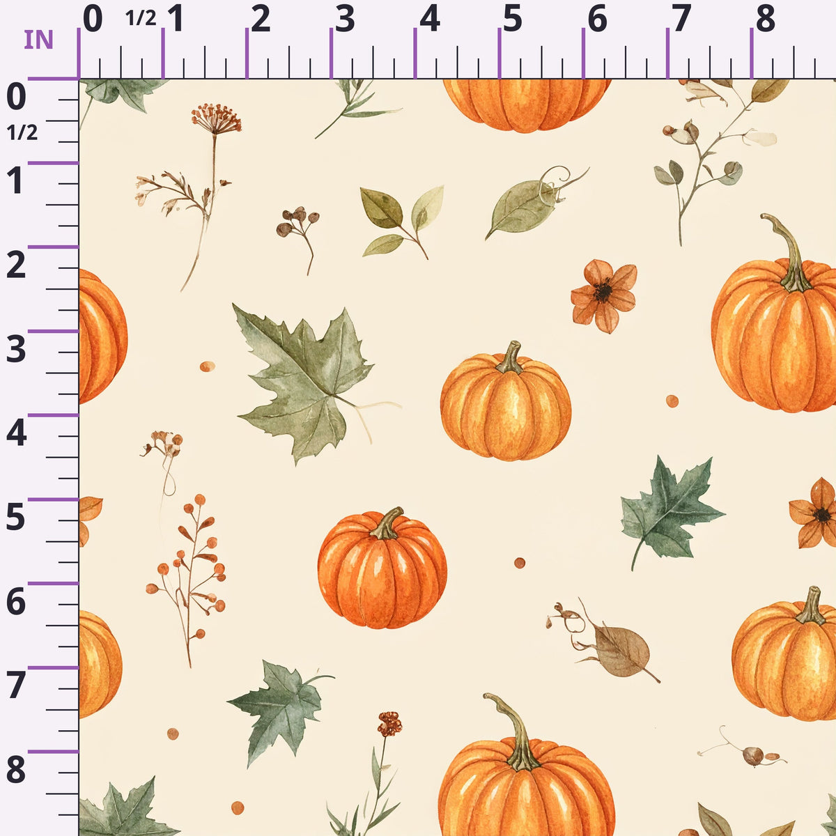 Autumn Woodland Whimsy Pattern 35 Minky Fabric