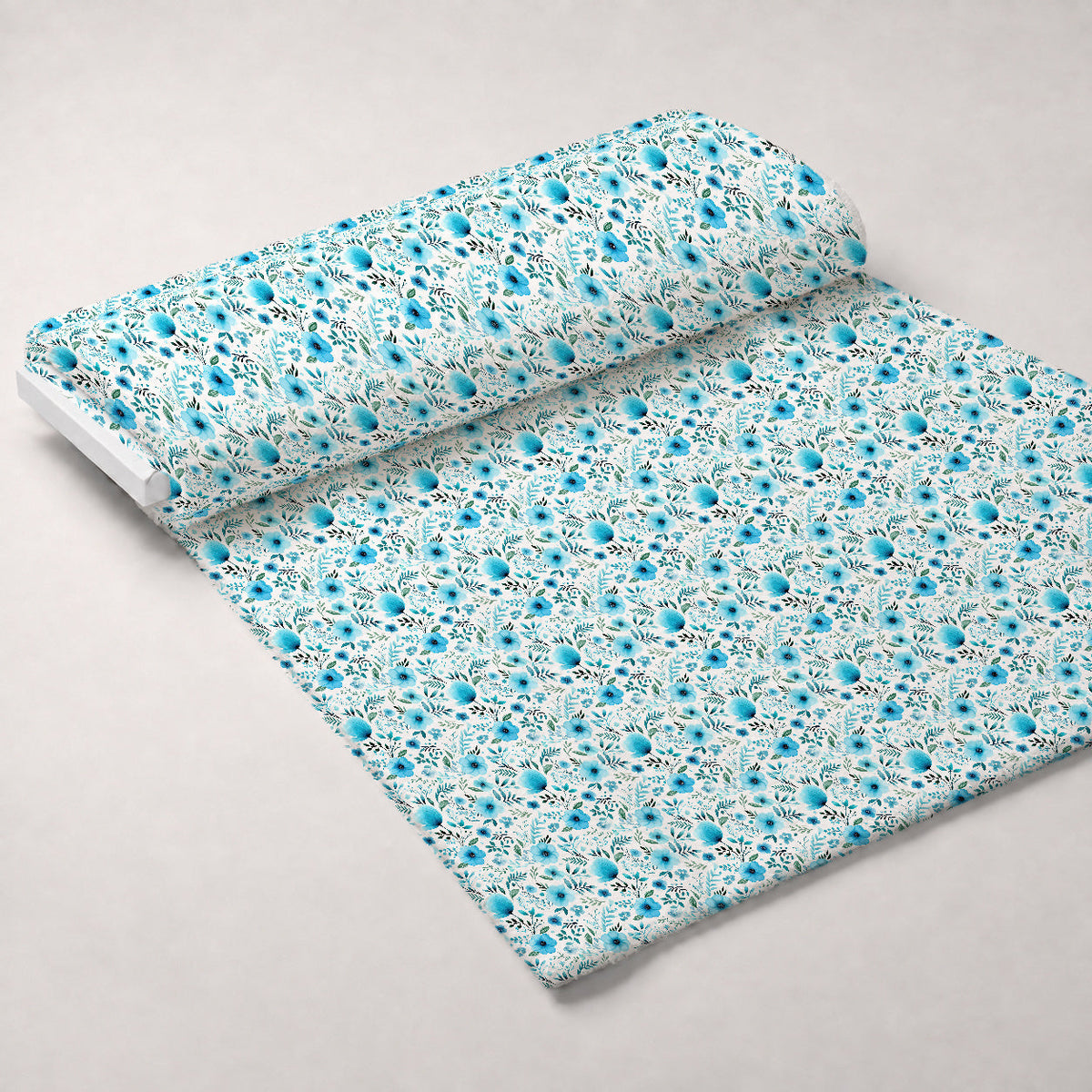Azure Anemones Pattern 9 Minky Fabric