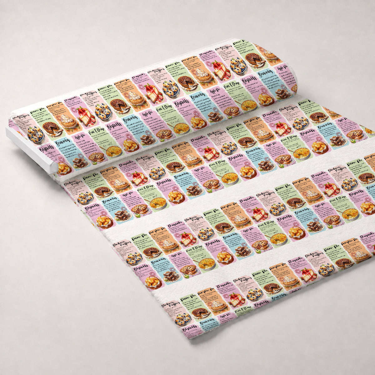 Bakery Bliss Pattern 2 Minky Fabric