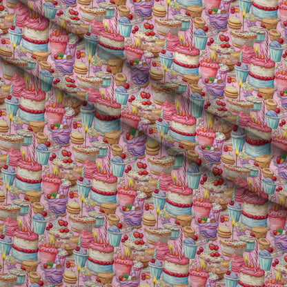 Balloon Jubilee Pattern 1 Minky Fabric