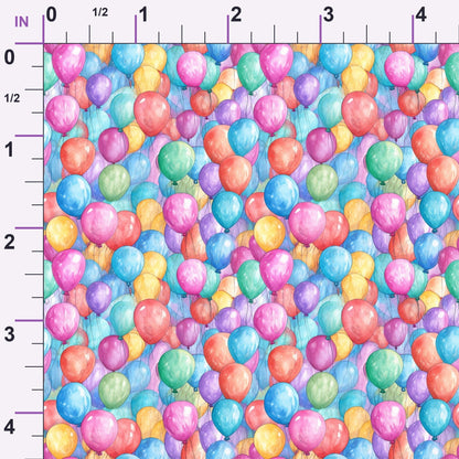 Balloon Jubilee Pattern 10 Minky Fabric