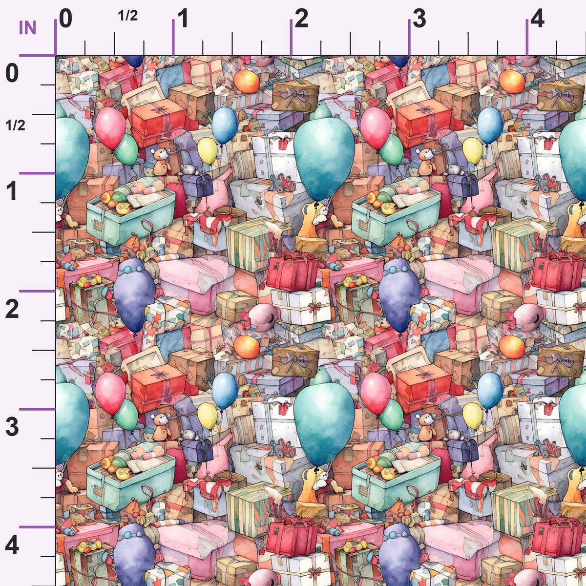 Balloon Jubilee Pattern 12 Minky Fabric