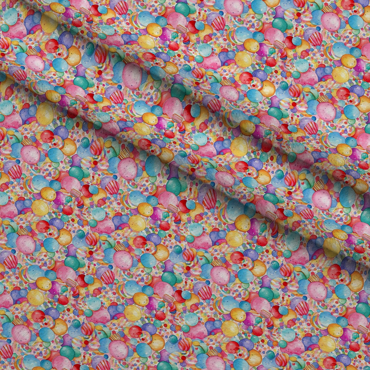 Balloon Jubilee Pattern 6 Minky Fabric