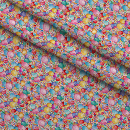 Balloon Jubilee Pattern 6 Minky Fabric