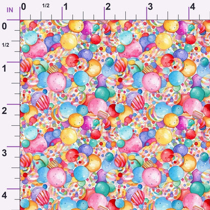 Balloon Jubilee Pattern 6 Minky Fabric
