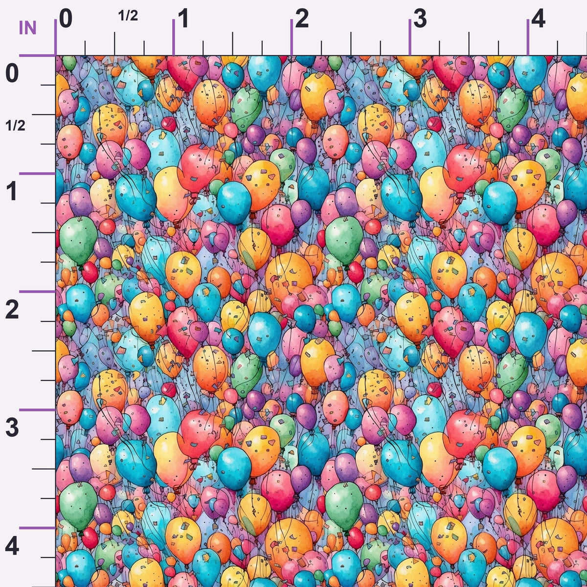 Balloon Jubilee Pattern 7 Minky Fabric