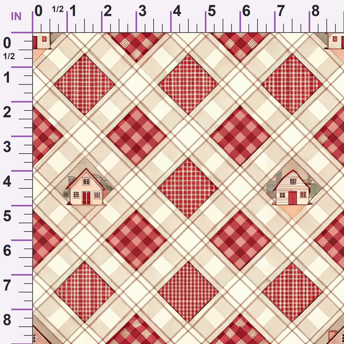 Barnyard Blooms Pattern 1 Minky Fabric