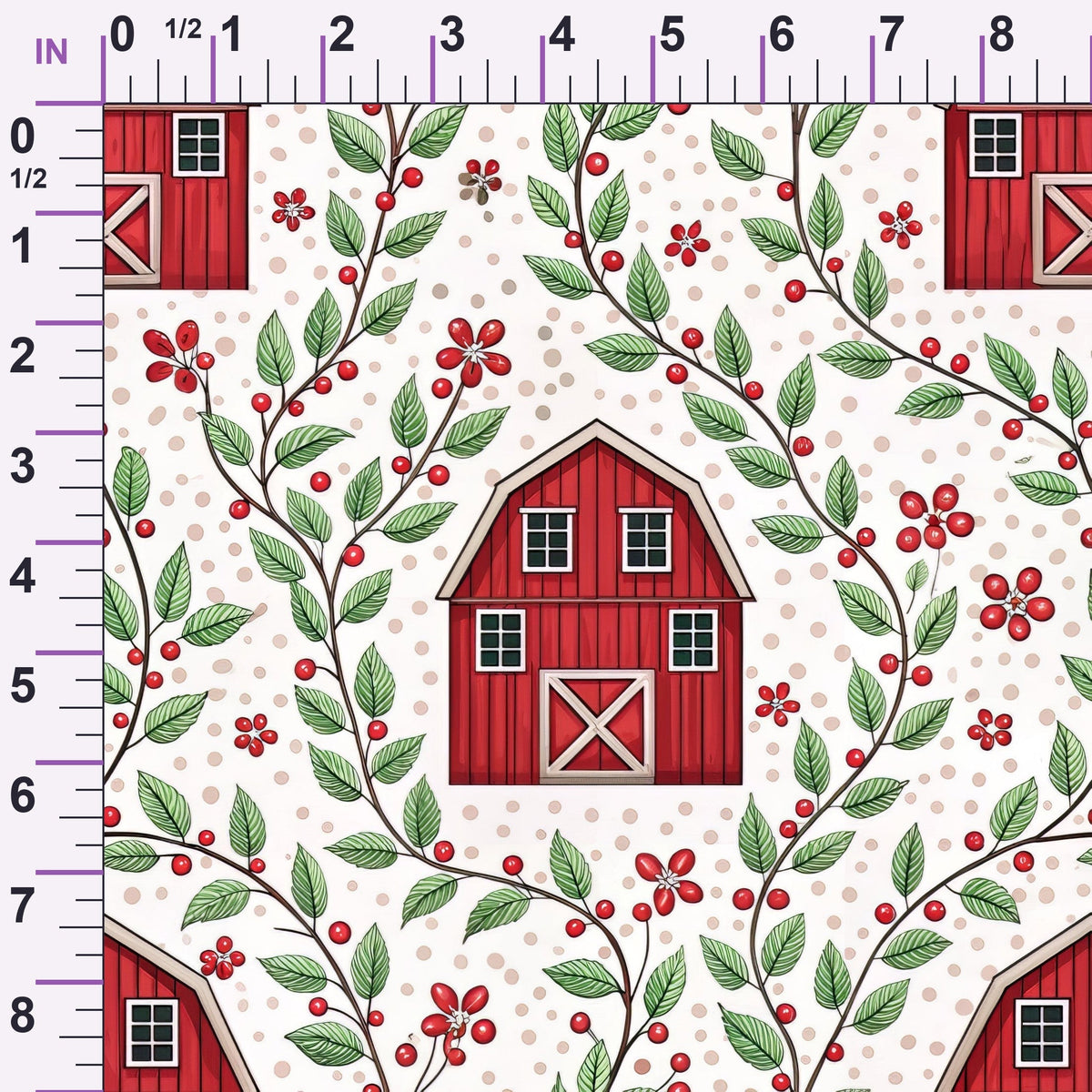 Barnyard Blooms Pattern 13 Minky Fabric