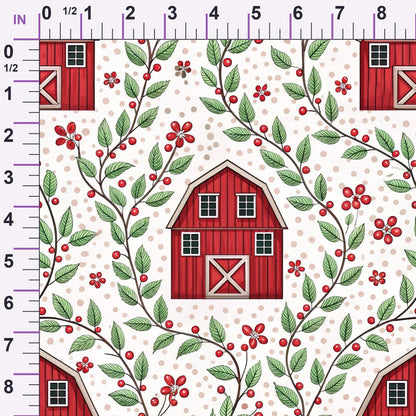 Barnyard Blooms Pattern 13 Minky Fabric