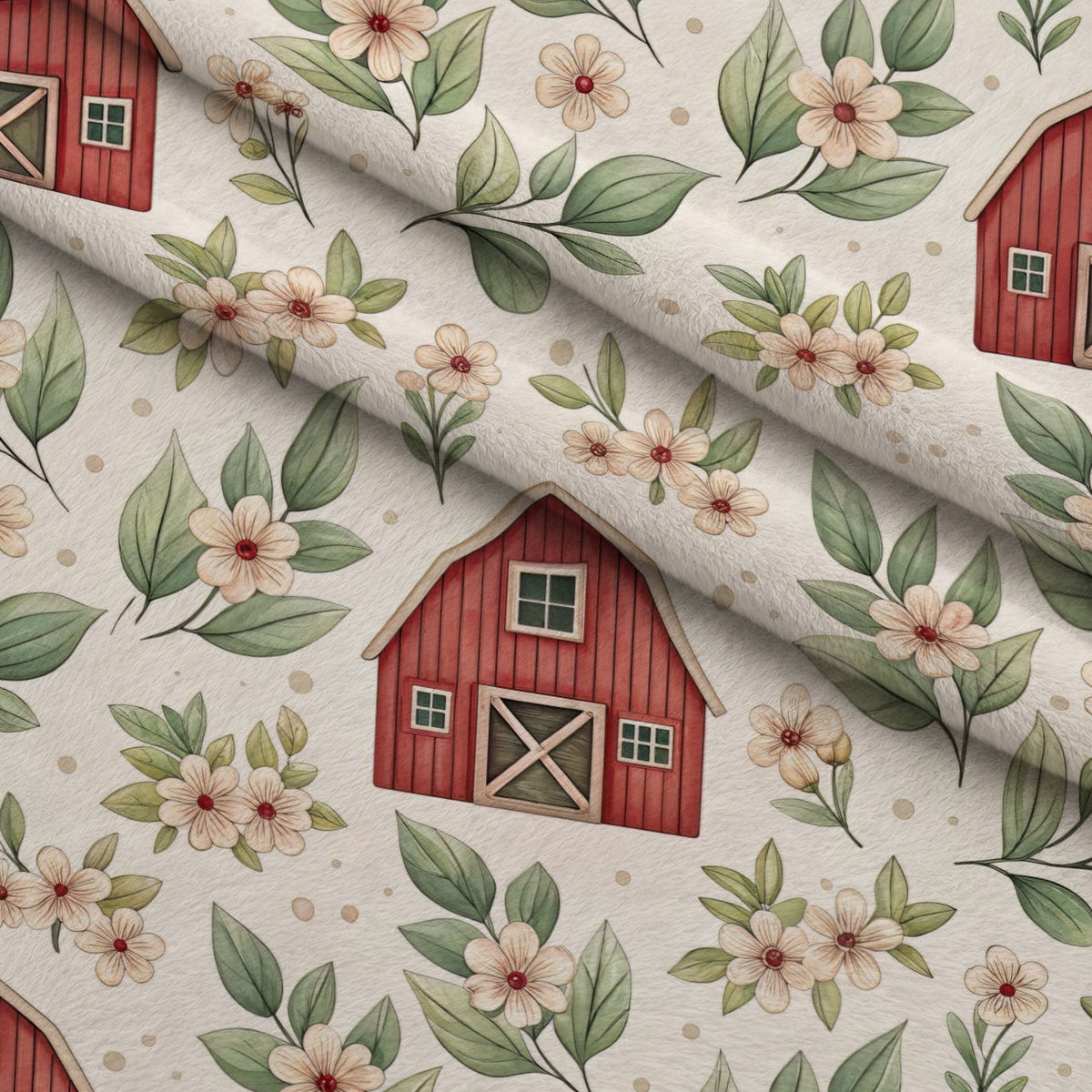 Barnyard Blooms Pattern 14 Minky Fabric