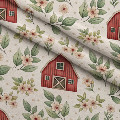 Barnyard Blooms Pattern 14 Minky Fabric
