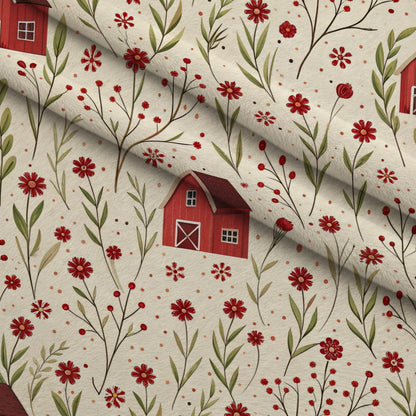 Barnyard Blooms Pattern 2 Minky Fabric