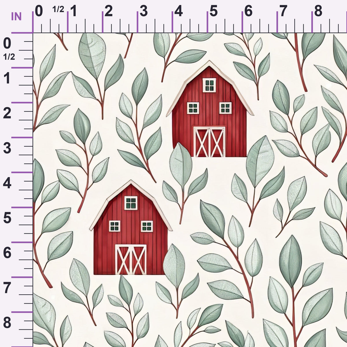 Barnyard Blooms Pattern 5 Minky Fabric