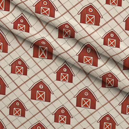 Barnyard Blooms Pattern 6 Minky Fabric