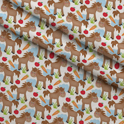 Barnyard Buddies Pattern 5 Minky Fabric