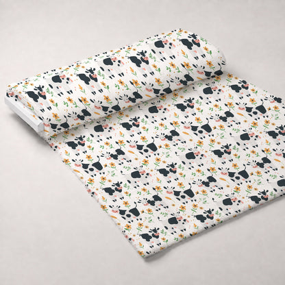 Barnyard Friends Pattern 1 Minky Fabric
