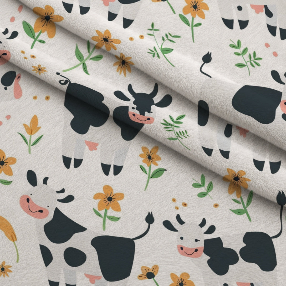 Barnyard Friends Pattern 1 Minky Fabric