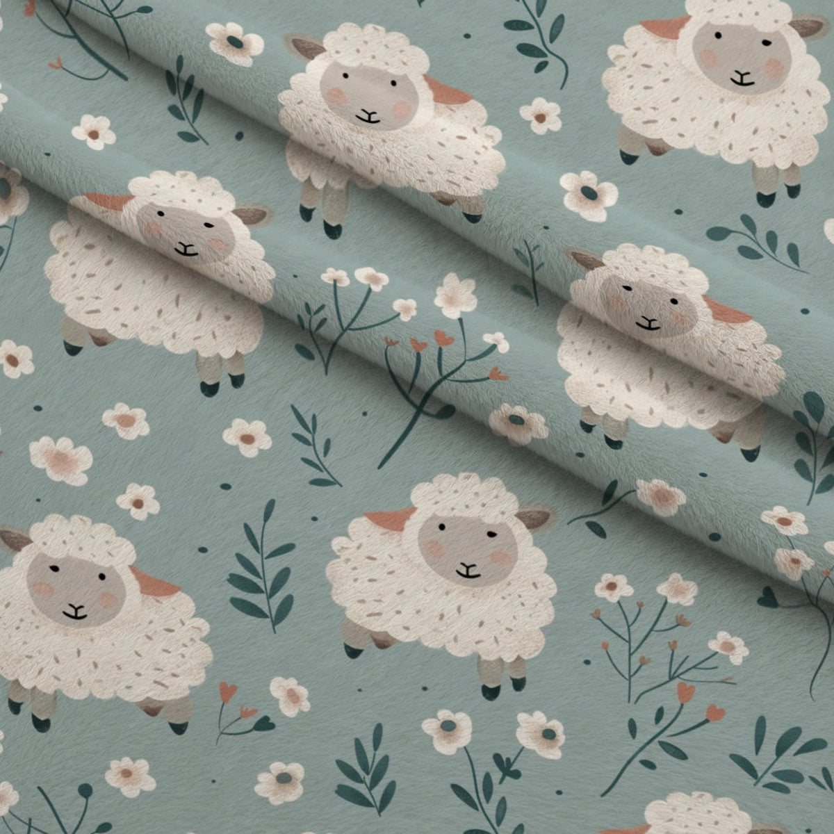 Barnyard Friends Pattern 10 Minky Fabric