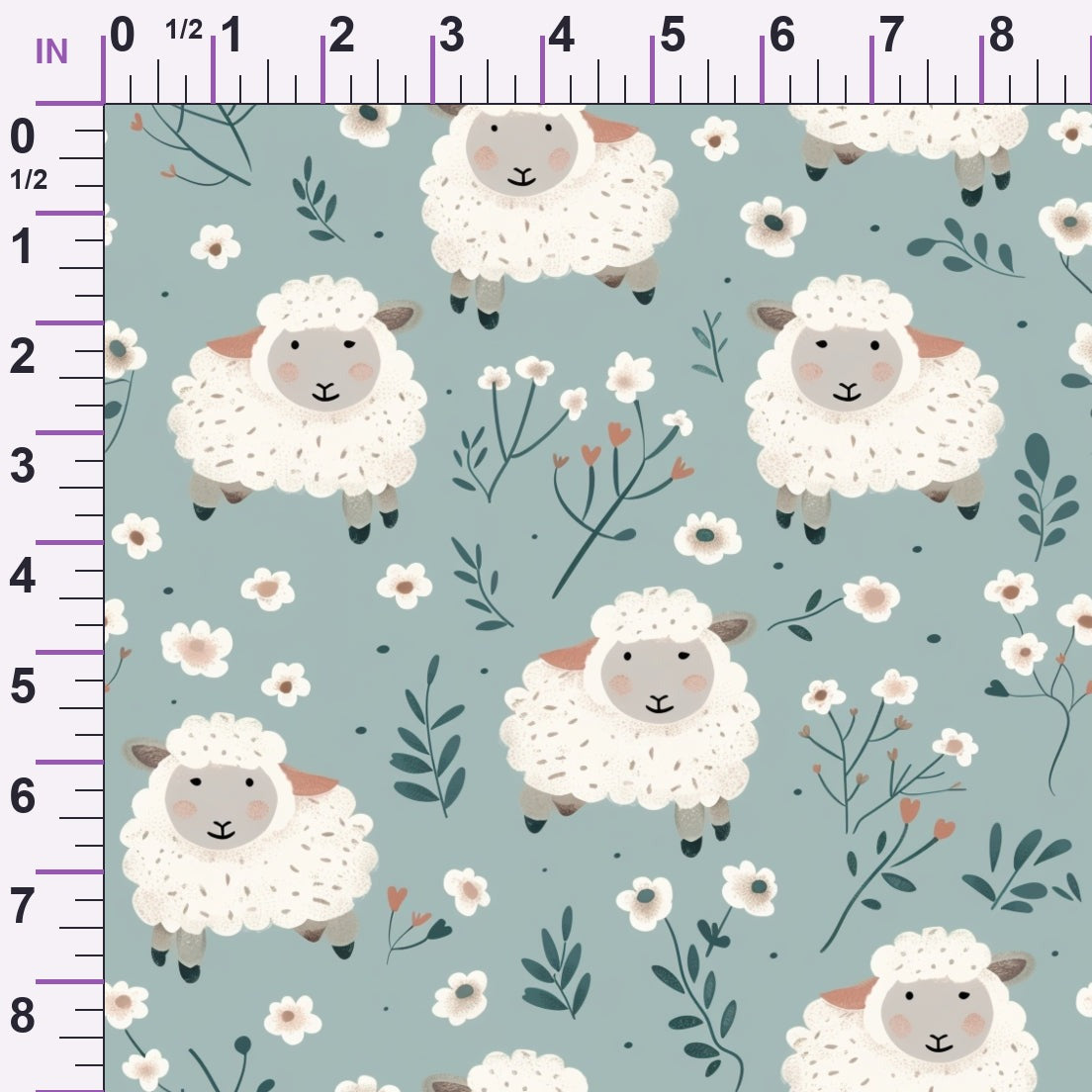 Barnyard Friends Pattern 10 Minky Fabric
