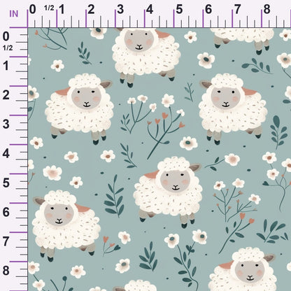 Barnyard Friends Pattern 10 Minky Fabric