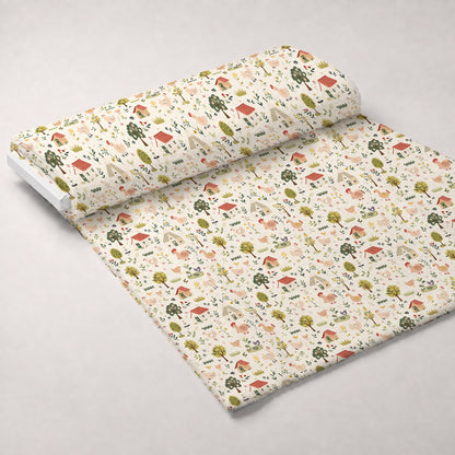 Barnyard Friends Pattern 15 Minky Fabric