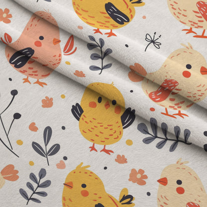 Barnyard Friends Pattern 18 Minky Fabric