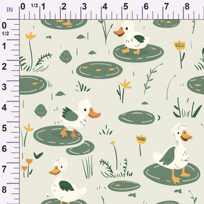 Barnyard Friends Pattern 4 Minky Fabric